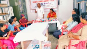 കോട്ടപ്പുറം എ രഘുനാഥൻ ഗ്രന്ഥശാലയിൽ വയനാ മത്സരം സംഘടിപ്പിച്ചു.