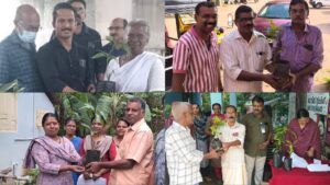 കടയ്ക്കൽ സർവ്വീസ് സഹകരണ ബാങ്കിന്റെ ‘നാട്ടുപച്ച’ പദ്ധതിയിൽ ഉൾപ്പെടുത്തി ഫലവൃക്ഷ തൈകൾ വിതരണം ചെയ്തു.